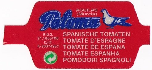 Paloma spanische tomaten tomate d espagne aguilas murcia