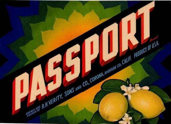 passport produce of usa