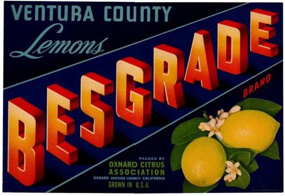 besgrade lemons grown in usa