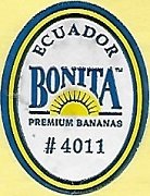 Bonita ecuador premium bananas #4011