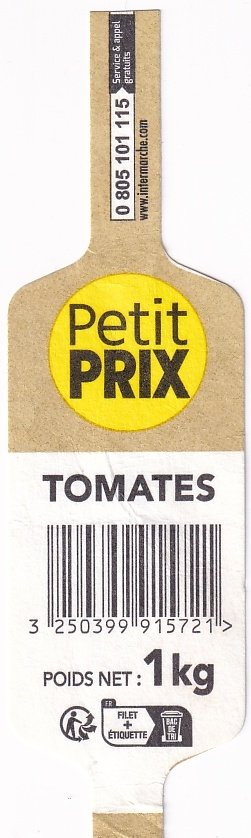 Petit prix tomates 1kg