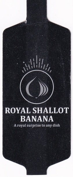 Royal shallot banana a royal surprise to any dish