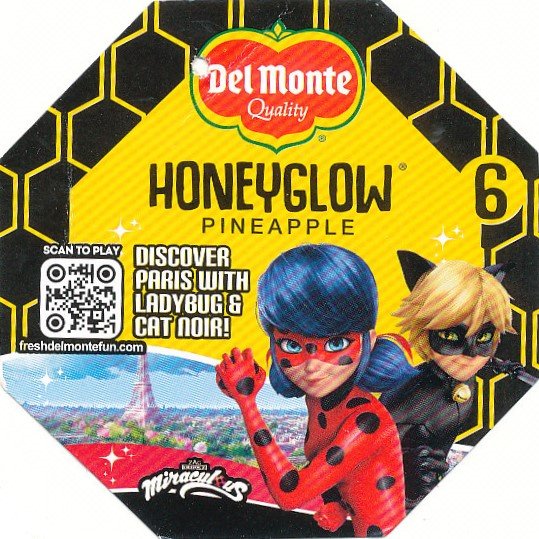 Del monte quality del monte gold extra sweet pineapple discover paris with ladybug & cat noir miraculous 6 5050372130251