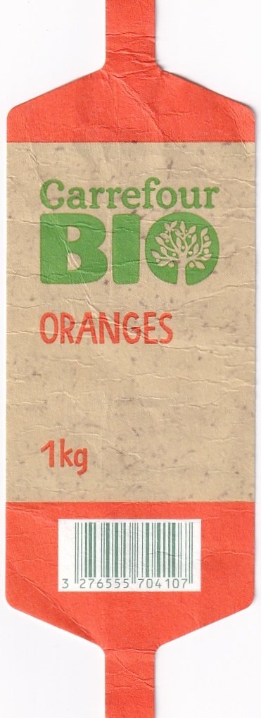 Carrefour bio oranges 1kg 3276555704107