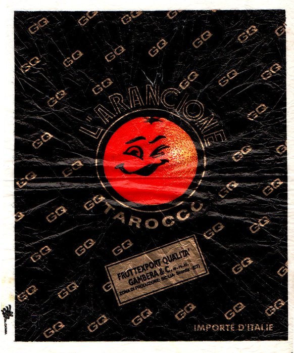 Tarocco gq l arancione fruttexport qualita gambera & c.sicilia scordia importe d italie