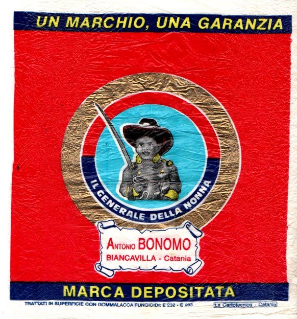 Il generale della nonna un marchio una garanzia antonio bonomo biancavilla catania marca deposita