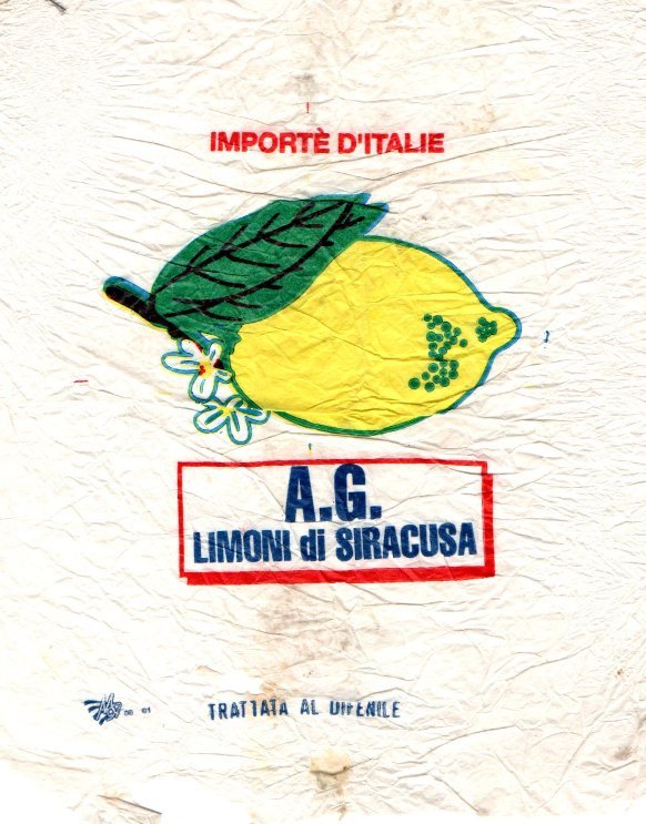 A. g. limoni di siracusa importe d italie trattata al difenile