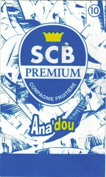 Scb premium compagnie fruitiere ana dou 10 3661273099053 costa rica