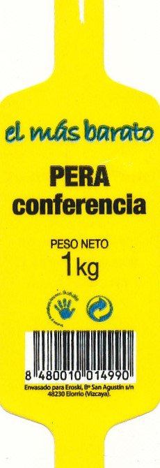 el mas barato pera conferencia peso 1kg 8480010014990
