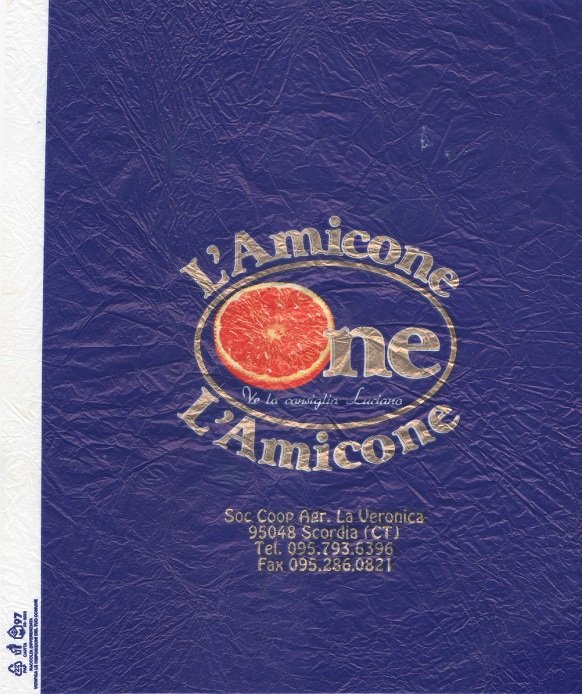 L amicone one soc. coop. agr. la veronica scordia ve la consiglia luciano