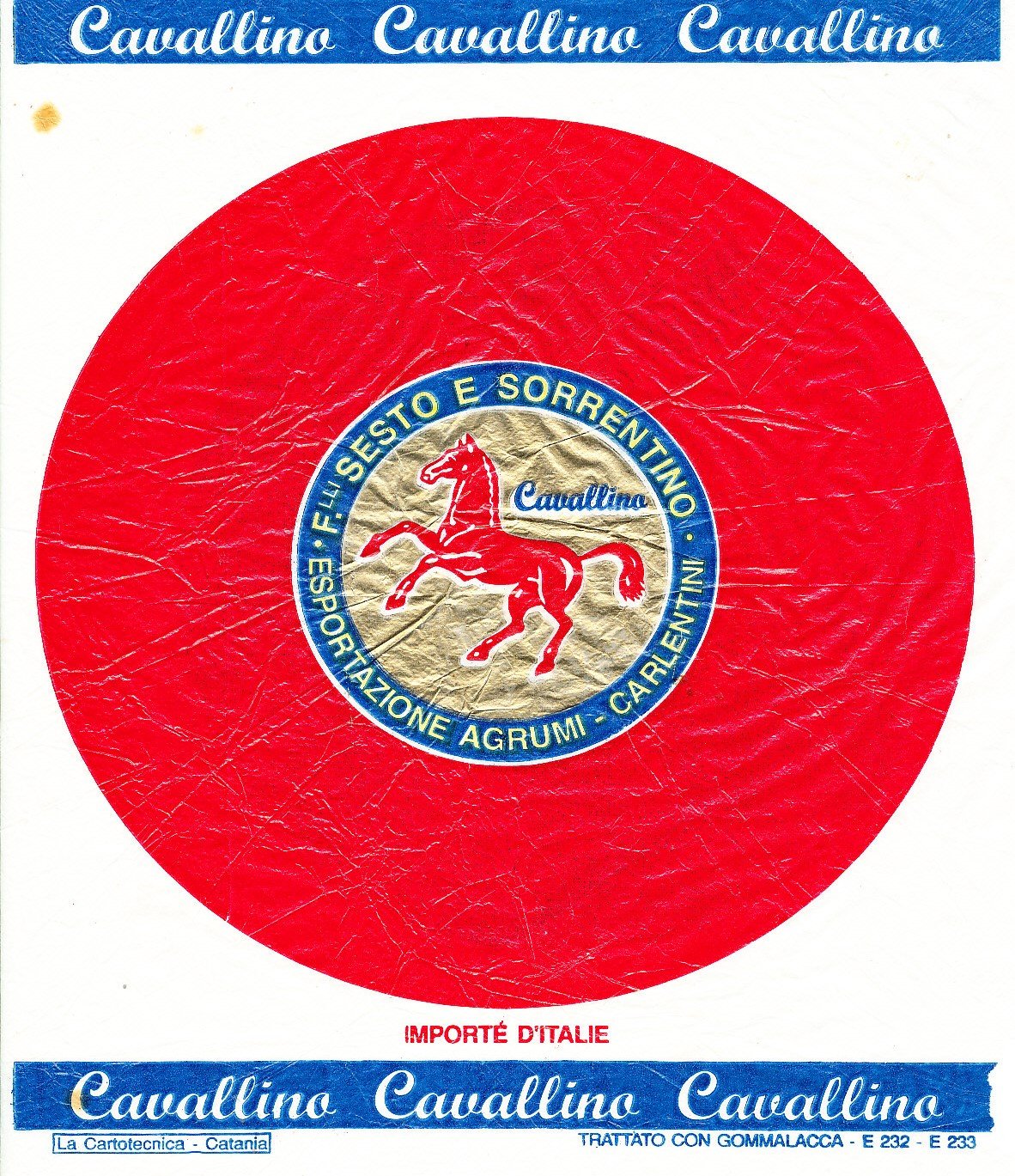 Cavallino flli sesto e sorrentino esportazione agrumi carlentini importe d italie