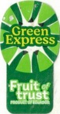 Green Express fruit of trust product of ecuador