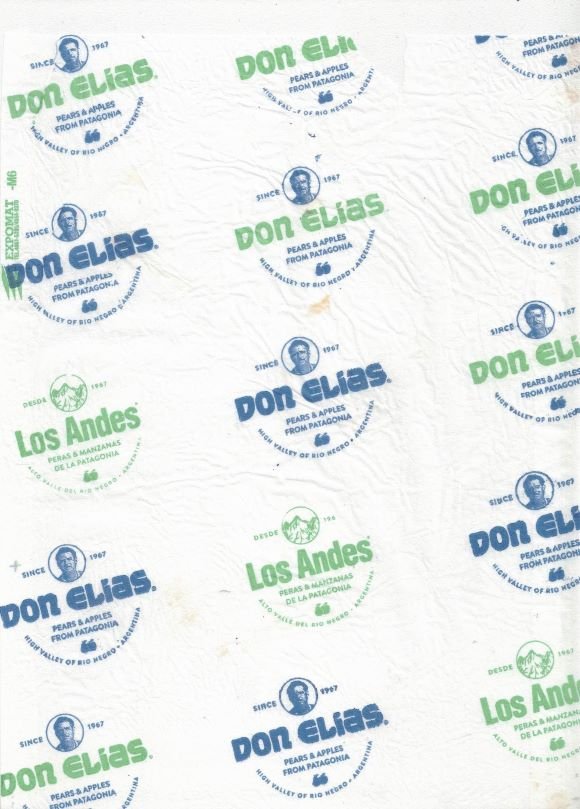 don elias pears apples from pentagonia los andes