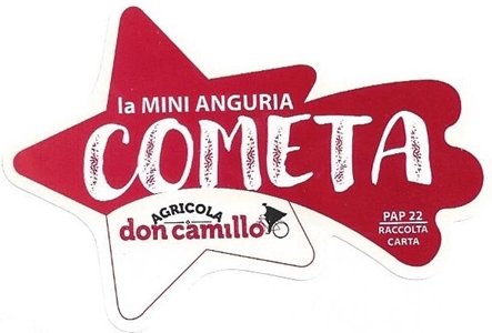agricola don camillo la mini anguria cometa pap22 raccolta carta