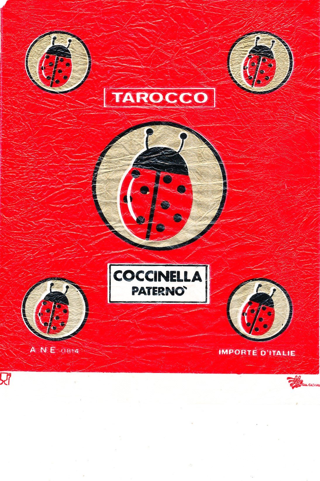 Tarocco coccinella paterno importe d italie