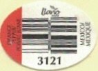 Llano Brand organic pepper/poivron mexico/mexique 3121