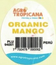 Agro Tropicana frozen & fresh organic mango plu 94051 peru 7750478590062 www.agrotropicana.com