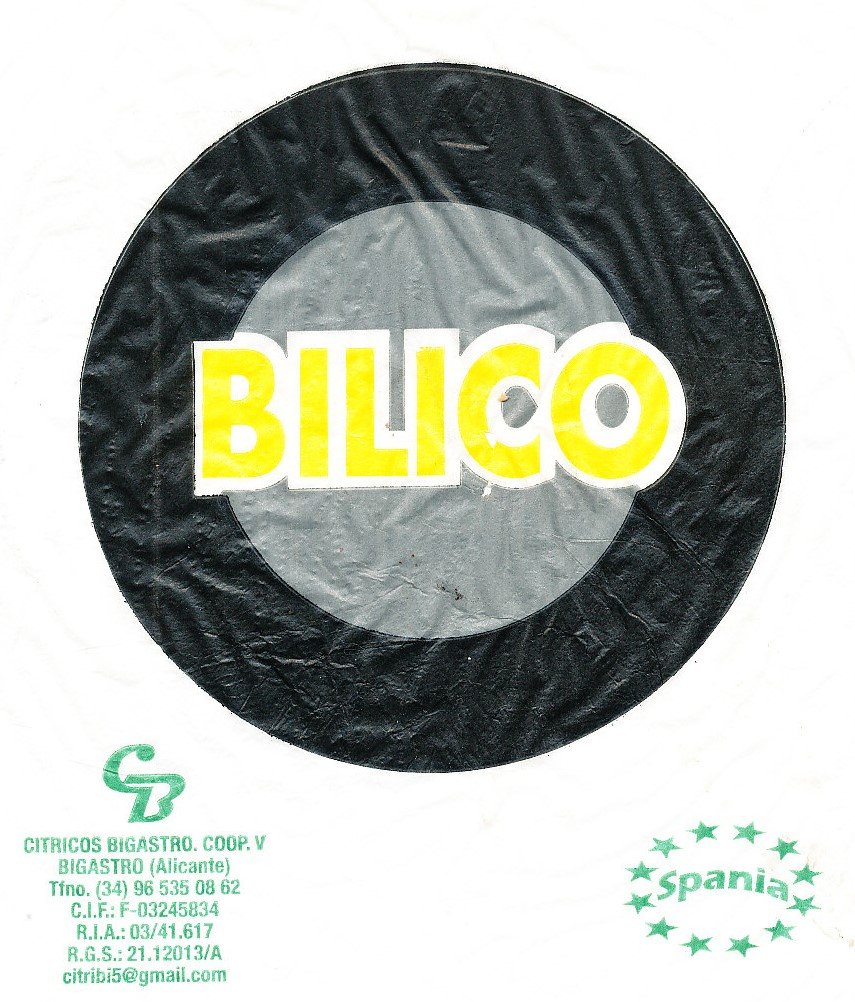 Bilico citricos bigastro coop. alicante spania