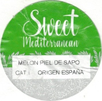 Sweet meditarranean melon piel de sapo cat. 1 origen espana