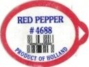 Red pepper #4688 product of holland