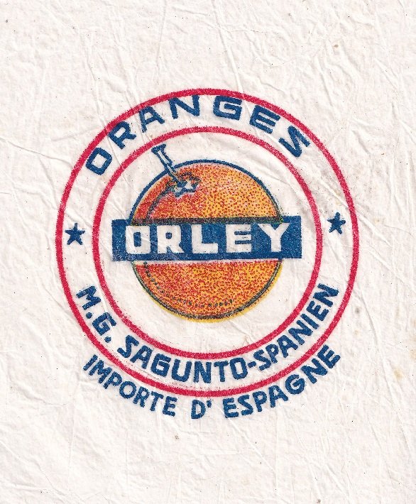 orley oranges m.g. sagunto spanien importe d espagne