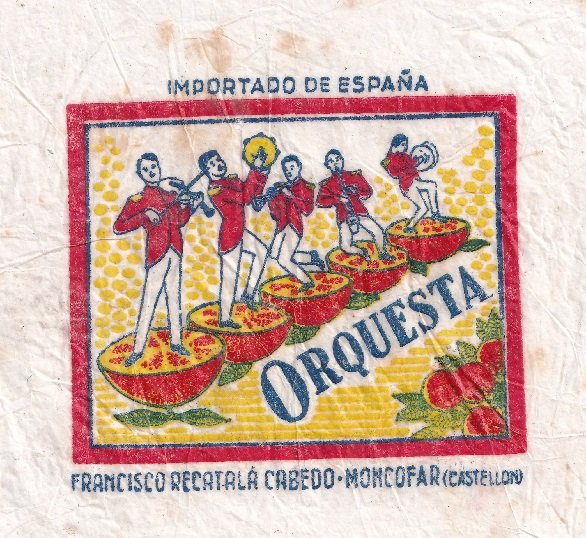 orquesta francisco recatala cabedo moncofar castellon importado de espana