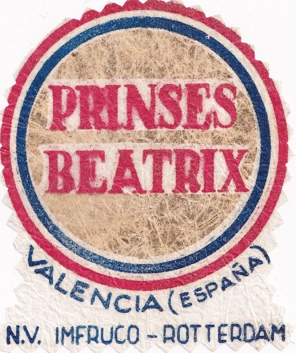prinses beatrix valencia espana n.v. imfruco rotterdam