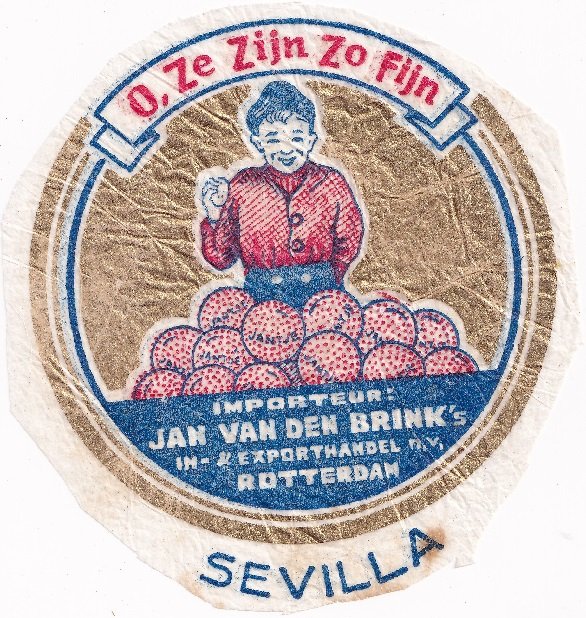 O ze zijn zo fijn importeur jan van den brink s in & exporthandel rotterdam sevilla