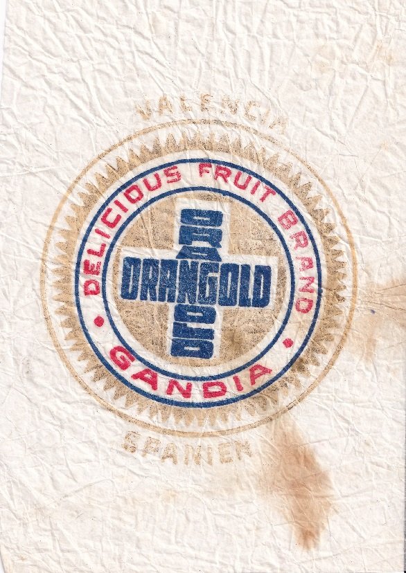 orangold delicious fruit brand gandia  valencia spanien