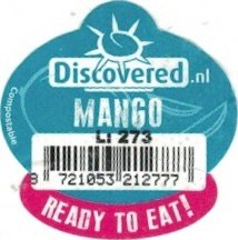discovered.nl mango compostable 8721053212777 ready to eat!