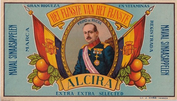 Primo de rivera het fijnsie van het fijnste alcira
