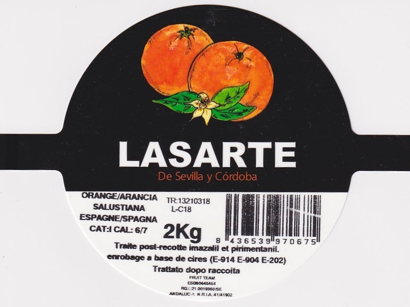 Lasarte de sevilla y cordoba orange salustiana 2kg 8436539970675