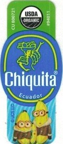 Chiquita cu 800721 usda organic #94011 ucs llc