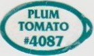 Plum tomato #4087