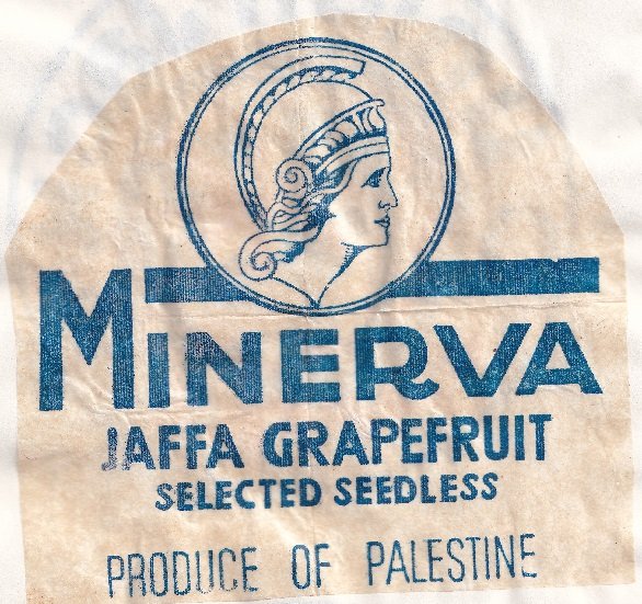 Minerva jaffa oranges produce of palestine