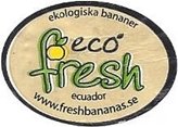 Eco fresh ekologiska bananer ecuador www.freshbananas.se