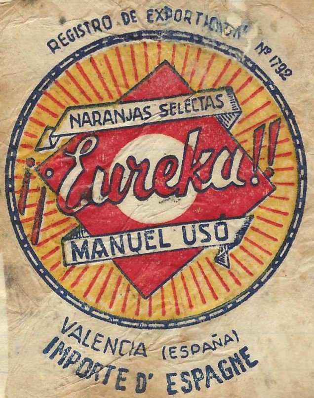 !!eureka!! registro de exportacion naranjas selectas manuel uso valencia espana importe d espana
