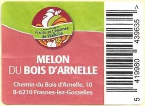 Fruits et legumes de wallonie melon du bois d arnelle 5419980439635