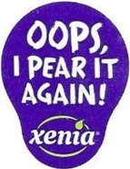 oops, i pear it again! xenia