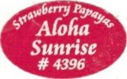 Aloha sunrise strawberry papayas #4396