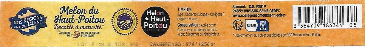 Nos regions ont du talent melon du haut poitou recolte a maturite  conditionnement sas val de serigny 356470918634405 Melon du haut poitou