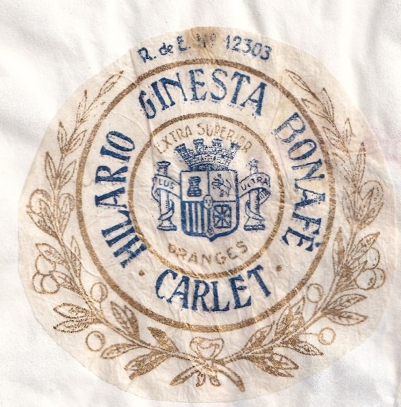 Hilario Ginesta Bonafe Carlet r.e. 12303