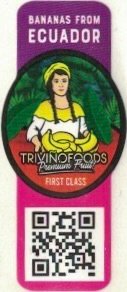Trivinofoods bananas from ecuador premium fruit first class