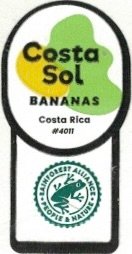 Costa Sol costa rica #4011 rainforest alliance people & nature