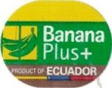 Banana plus + product of ecuador