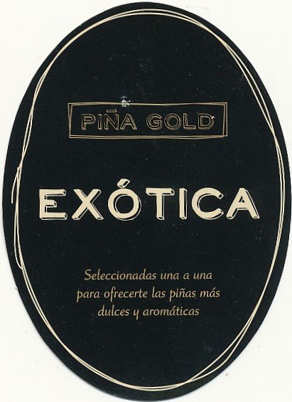 exotica pina gold 8432175145439