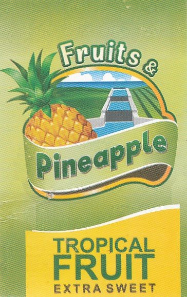 Fruits & pineapple tropical fruit extra sweet 871932621881