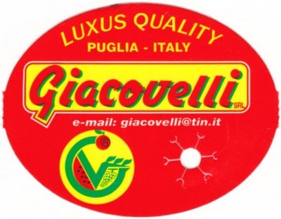 Giacovelli srl luxus quality puglia - italy e-mail: giacovelli@tin.it