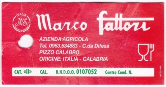 Marco fattori azienda agricola calabria