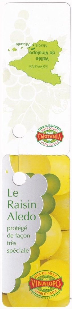 Vinalopo le raisin aledo protege de facon tres speciale